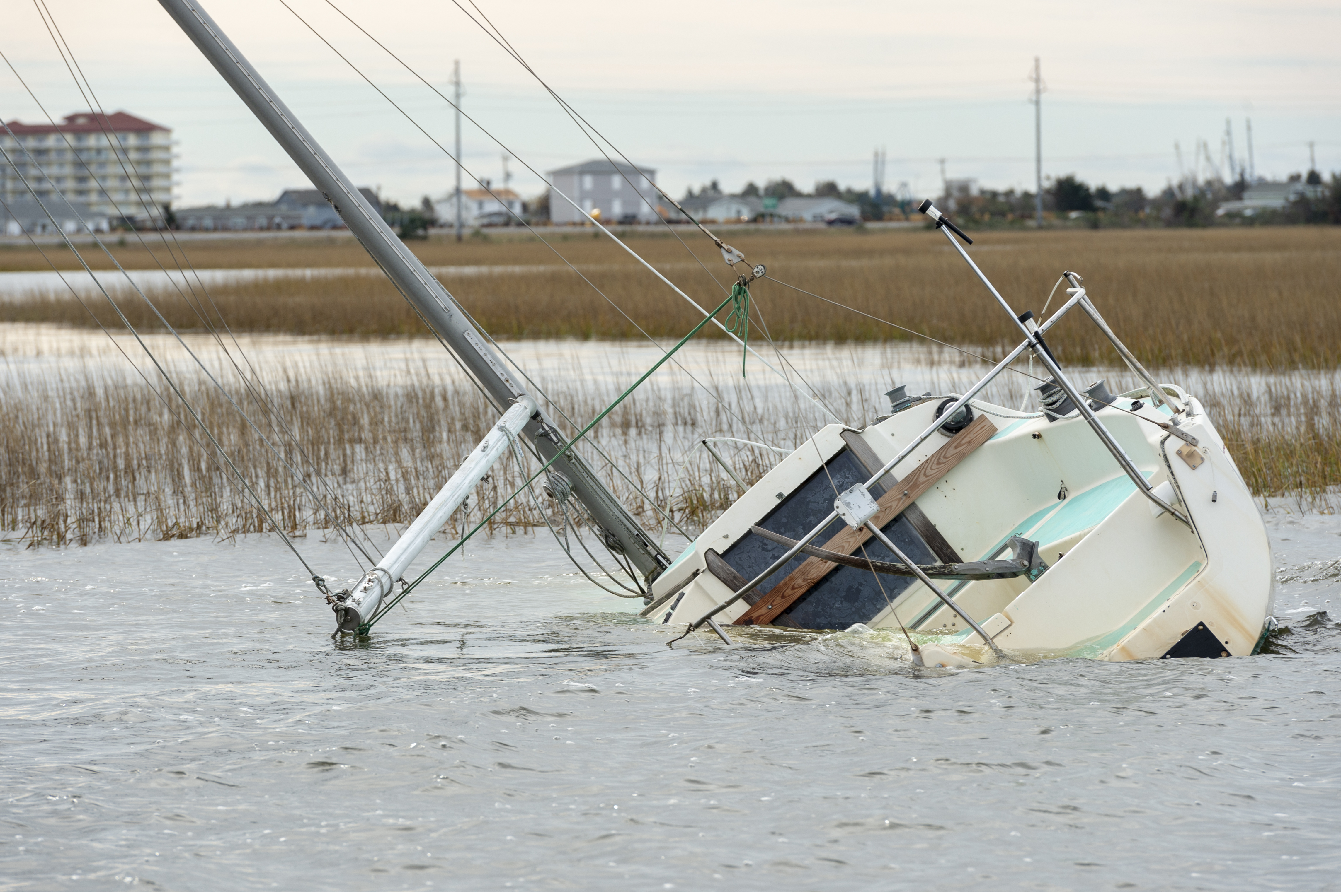 Abandoned Derelict Vessel in Beaufort, North Carolina (Credit: Stacey Nedrow-Wigmore)